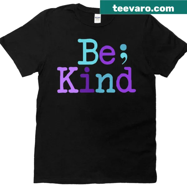 T-shirt with 'Person Behind Me' suicide prevention awareness message