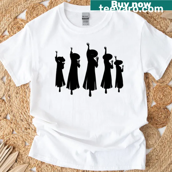 Silhouette of a Kpop idol from Demon Hunters on a T-shirt