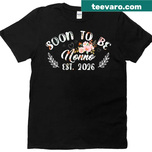 T-shirt celebrating upcoming grandparenthood with whimsical text