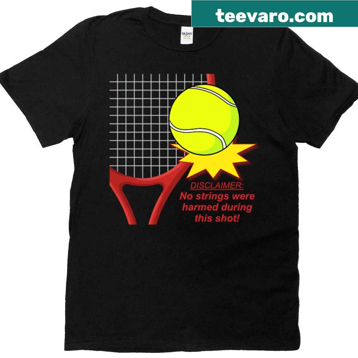 Minimalist tennis-themed graphic t-shirt featuring stylish text. — on a men's t-shirt