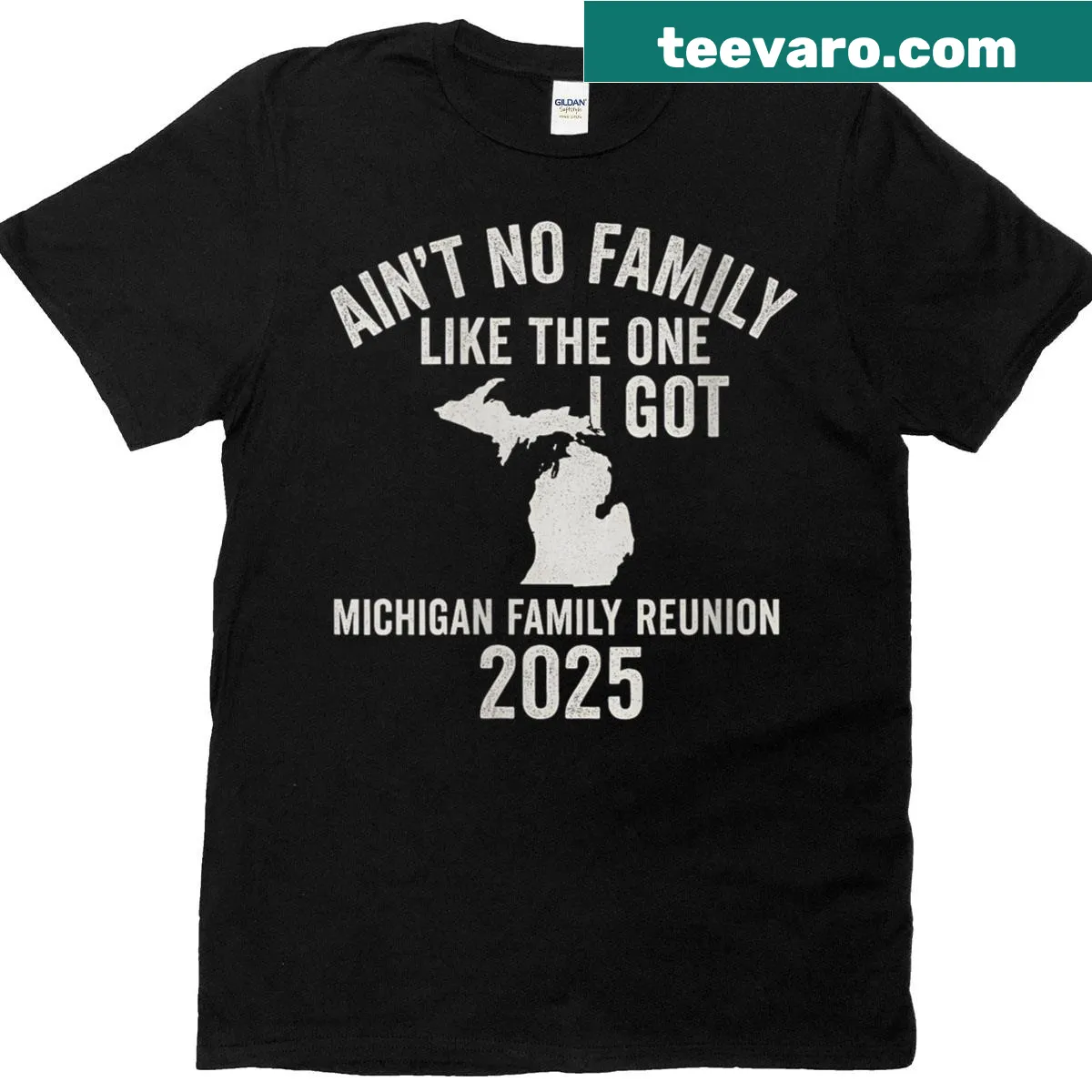 Funny T-shirt with family reunion quote for women. — on a men's t-shirt