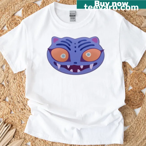 Funny T-shirt featuring a playful derpy logo