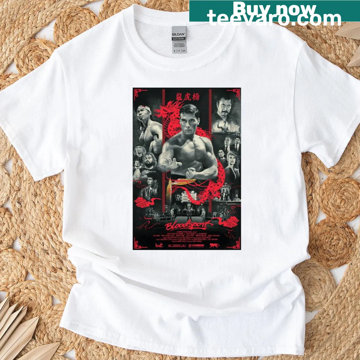Retro movie-themed T-shirt celebrating films from 1988 with nostalgic graphics — on a men's t-shirt