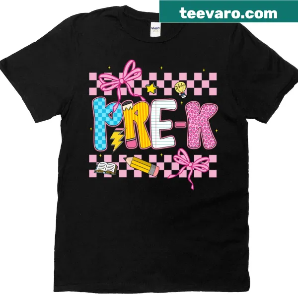 T-shirt for kids celebrating their first day of pre-k