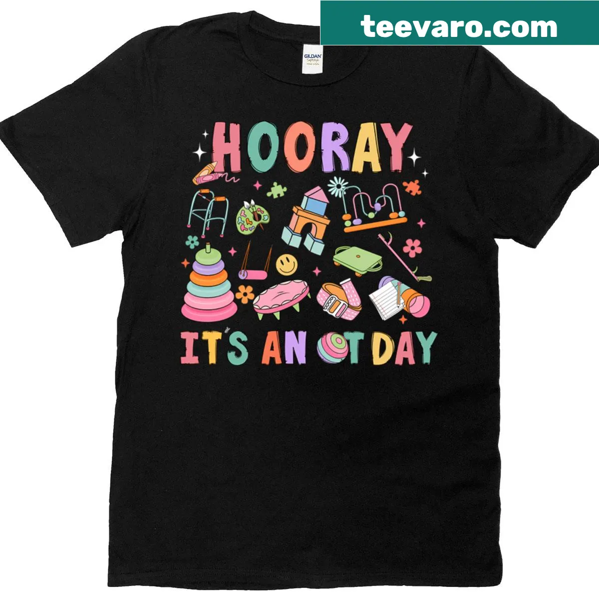 Humorous back-to-school t-shirt with playful slogan — on a men's t-shirt