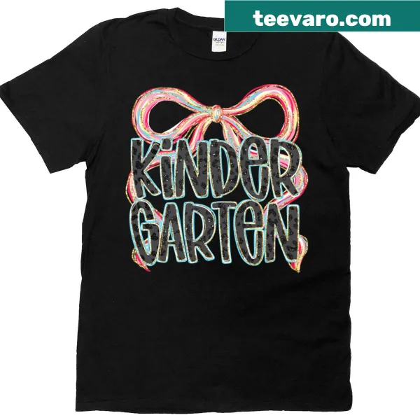 Cute T-shirt for kids featuring a leopard print and glitter bow.