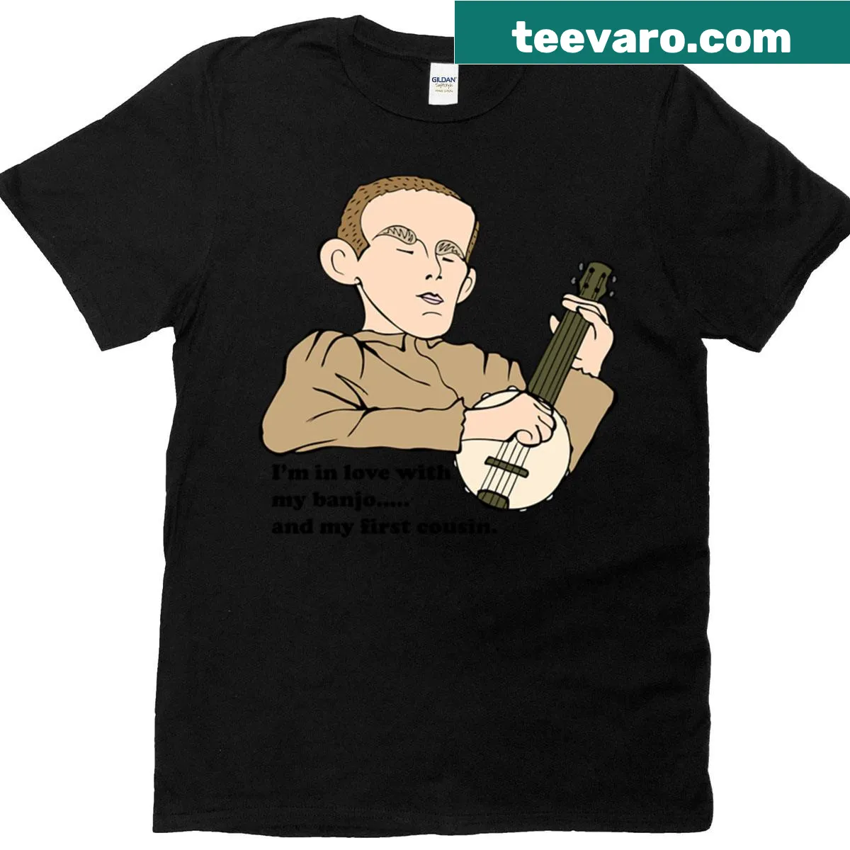 Fan art design inspired by 970s movies on an oversized t-shirt. — on a men's t-shirt