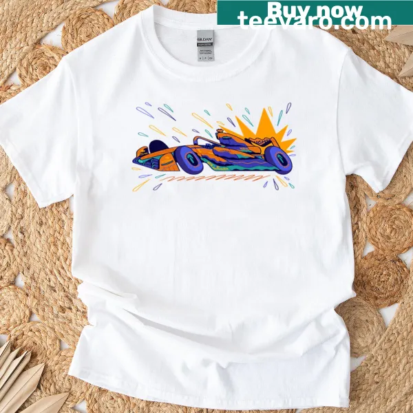 Gio Grand Prix emblem graphic on casual t-shirt