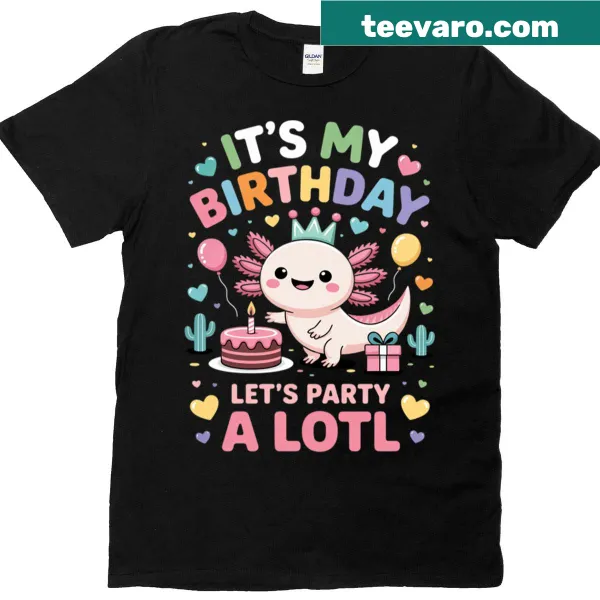 Birthday t-shirt for a girl turning ten with fun text