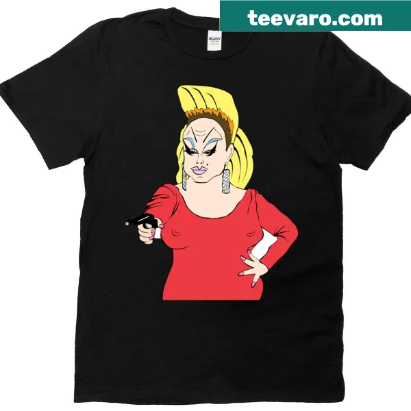Fan art shirt featuring John Waters and Divine