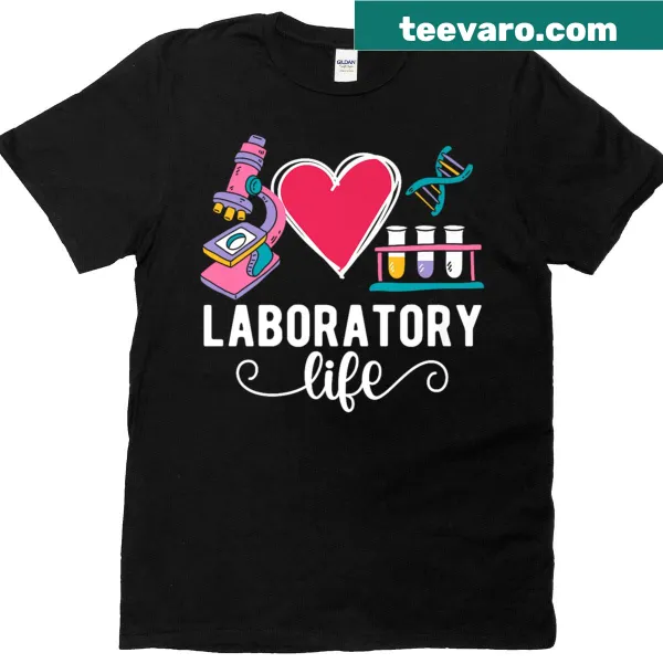 T-shirt celebrating lab technologists and their profession