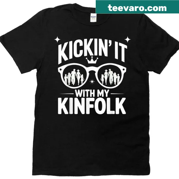 Funny family reunion t-shirt with BBQ theme and playful text