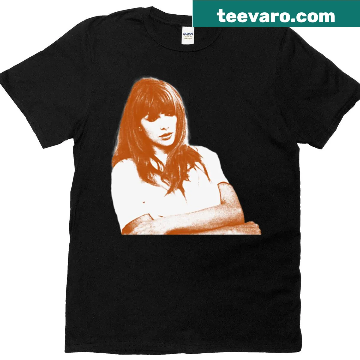 T-shirt celebrating a musical era with a nostalgic design — on a men's t-shirt