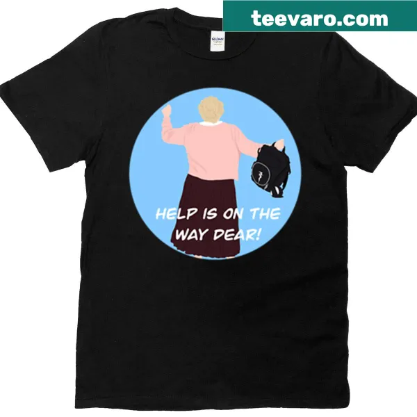 Funny oversized t-shirt featuring Mrs. Doubtfire tribute