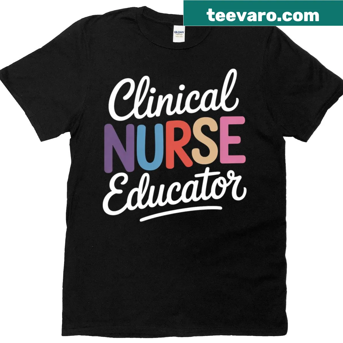 Appreciation-themed T-shirt for nursing instructors — on a men's t-shirt