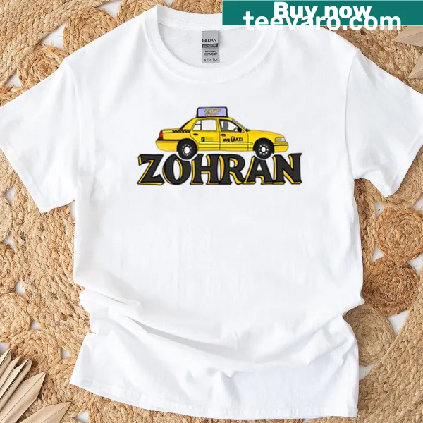 NYC 4 Zohran graphic T-shirt representing the city's culture