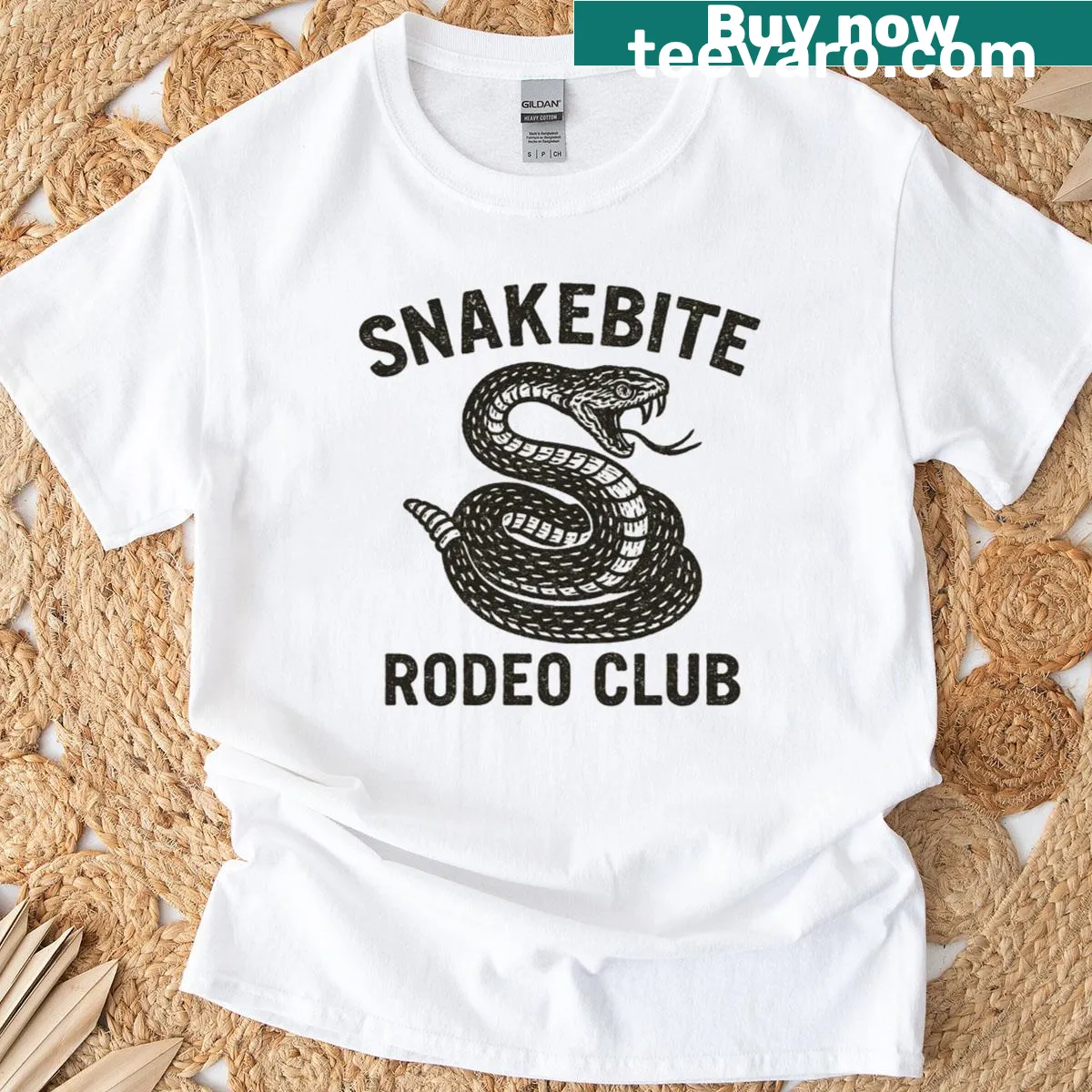 T-shirt featuring a fun rodeo club design — on a men's t-shirt