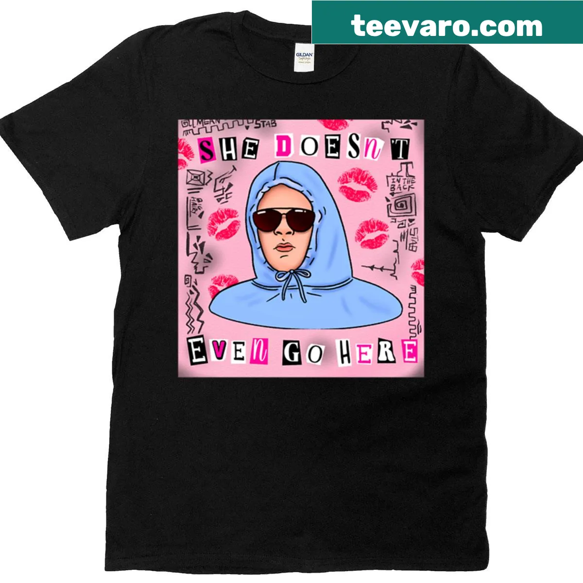 Sarcastic T-shirt referencing Mean Girls with iconic phrase — on a men's t-shirt
