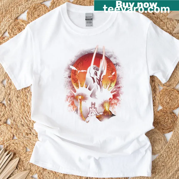 Fantasy-themed t-shirt with bold text