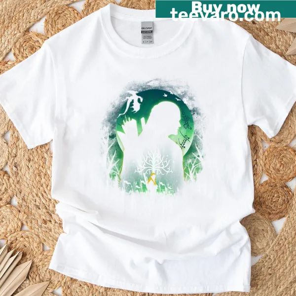 Minimalist typography design on an oversized t-shirt