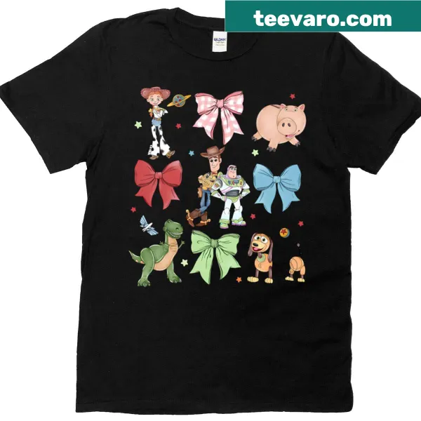 Kids t-shirt with Toy Story bow graphic