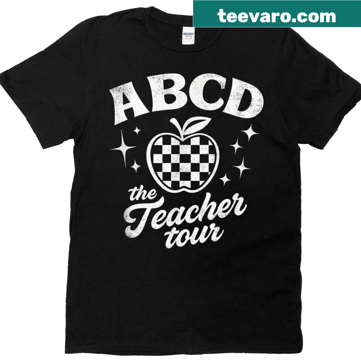 Teacher-themed T-shirt celebrating back to school — on a men's t-shirt