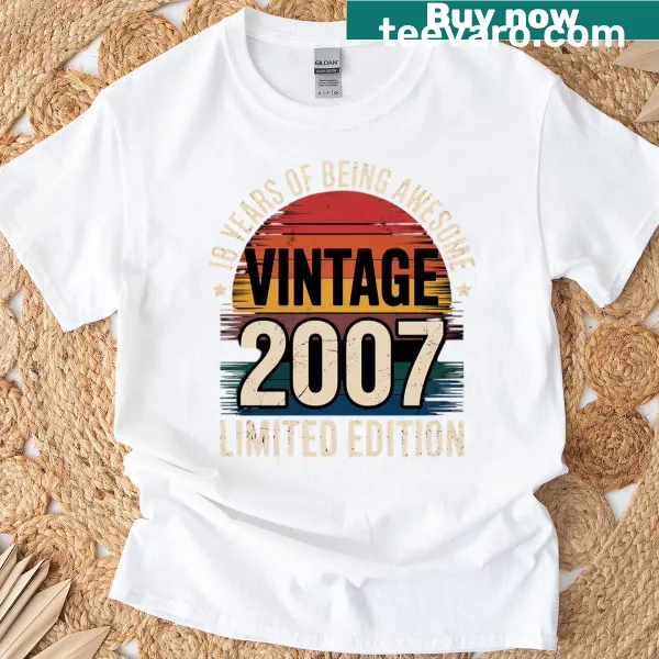 T-shirt celebrating 14th birthday with playful graphic design