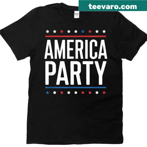 Patriotic T-shirt with 'America 1st' text