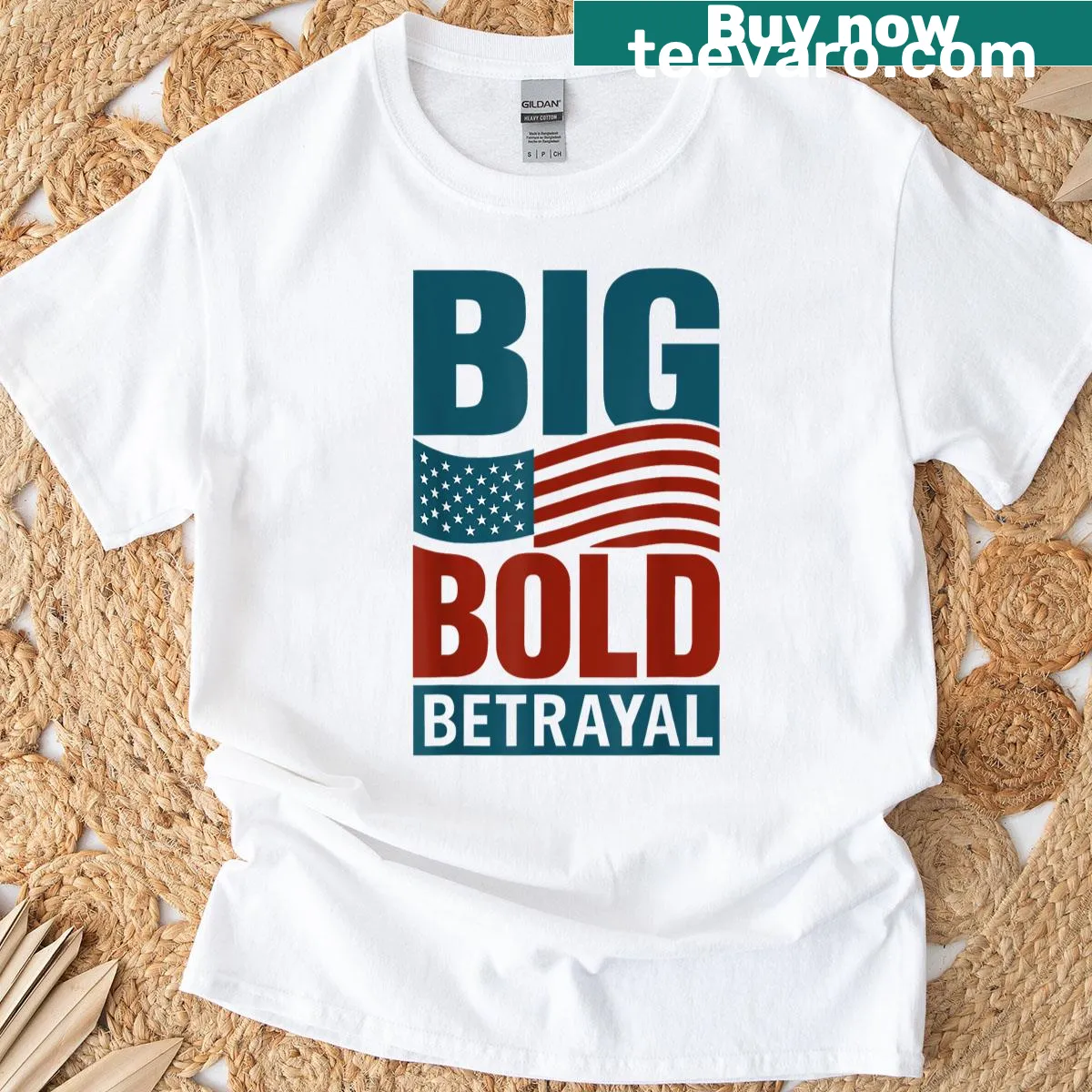Bold message on healthcare advocacy T-shirt — on a men's t-shirt