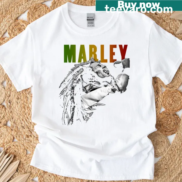 Vintage distressed Bob Marley Rastaman Vibration T-shirt