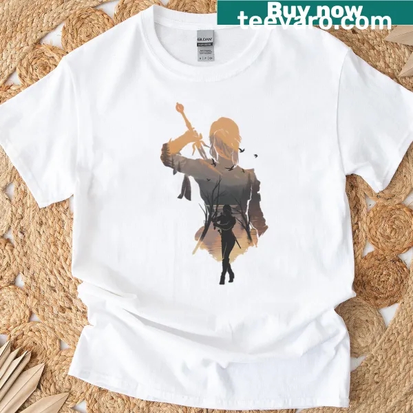 Ciri graphic t-shirt with playful cartoon design