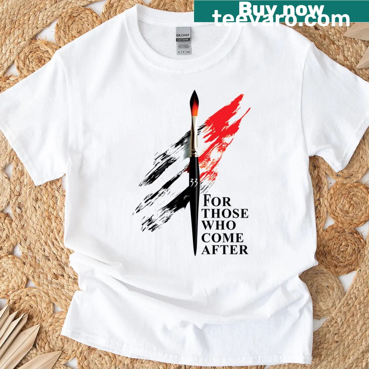 Fan art t-shirt featuring Gustave from Clair Obscur — on a men's t-shirt