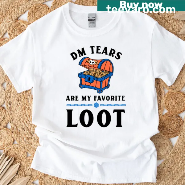 Funny oversized DnD t-shirt with humorous DM quote