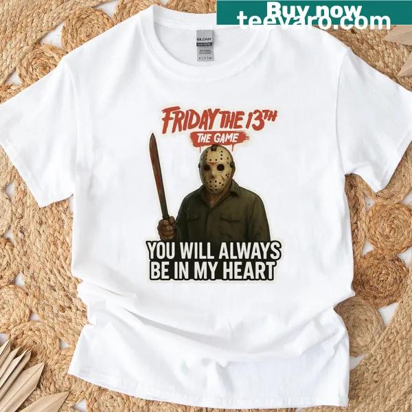 Active Friday The 13th The Game t-shirt featuring horror-themed graphics