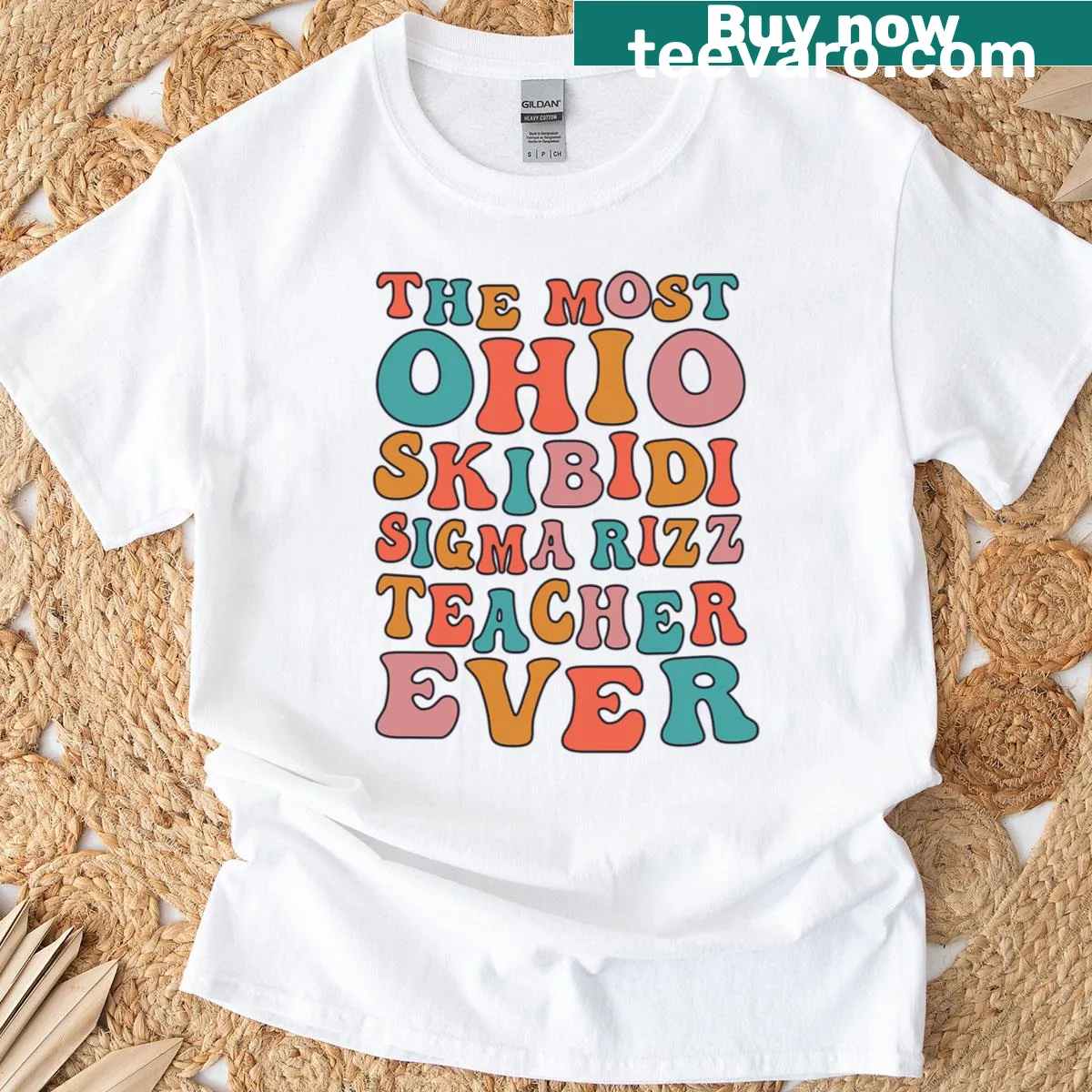 Funny T-shirt for teachers with humorous phrase — on a men's t-shirt