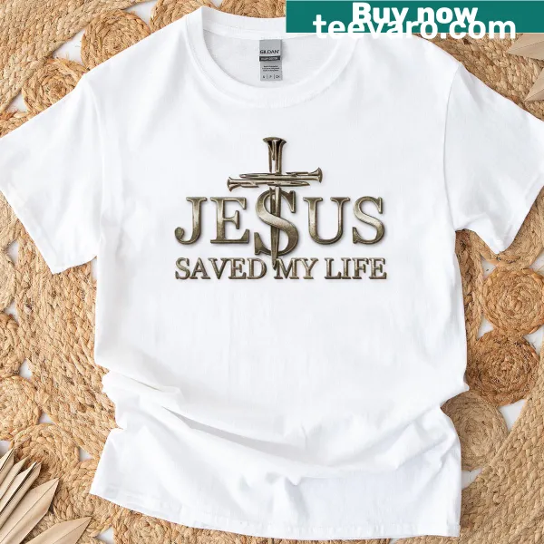 Faith-based T-shirt with a message of salvation