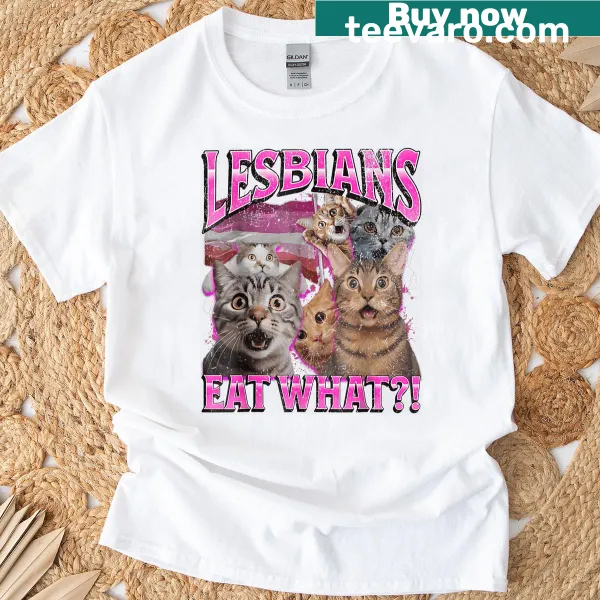 Funny LGBTQ pun t-shirt with a humorous saying about food