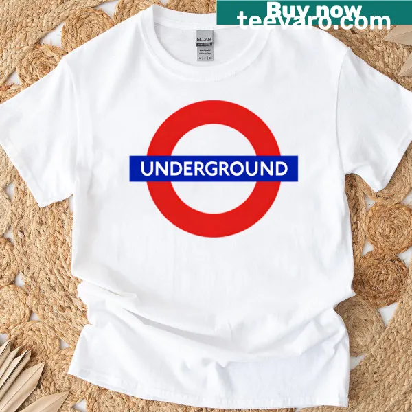 T-shirt featuring London Underground The Tube design