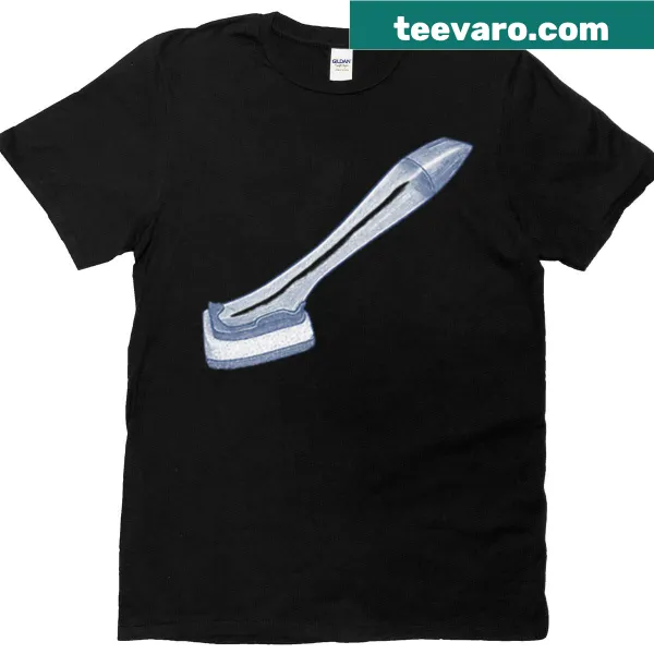 Funny t-shirt featuring a humorous kitchen scourer graphic