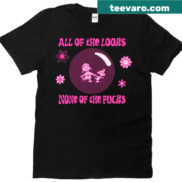 Cartoon dogs graphic on a cute friends t-shirt