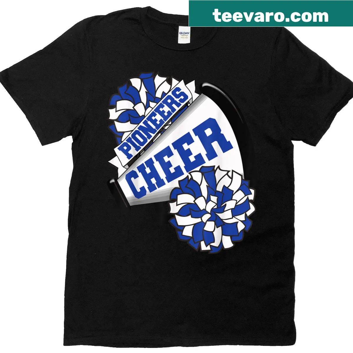 Cheerleading spirit T-shirt for back-to-school — on a men's t-shirt