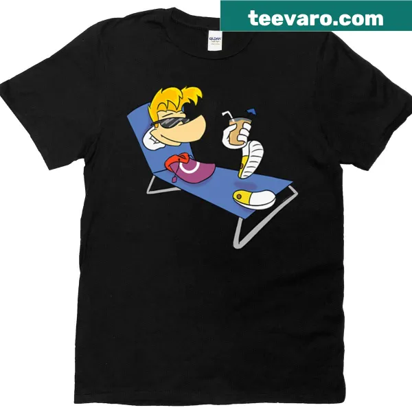 T-shirt featuring Rayman in a relaxed pose