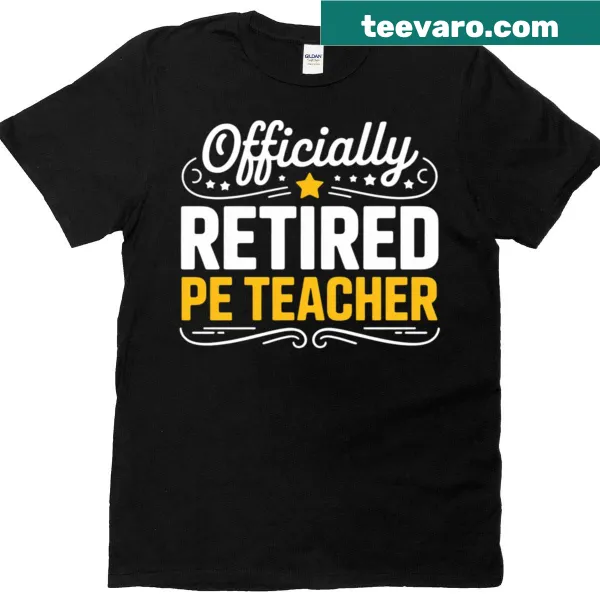 T-shirt celebrating retired PE teachers