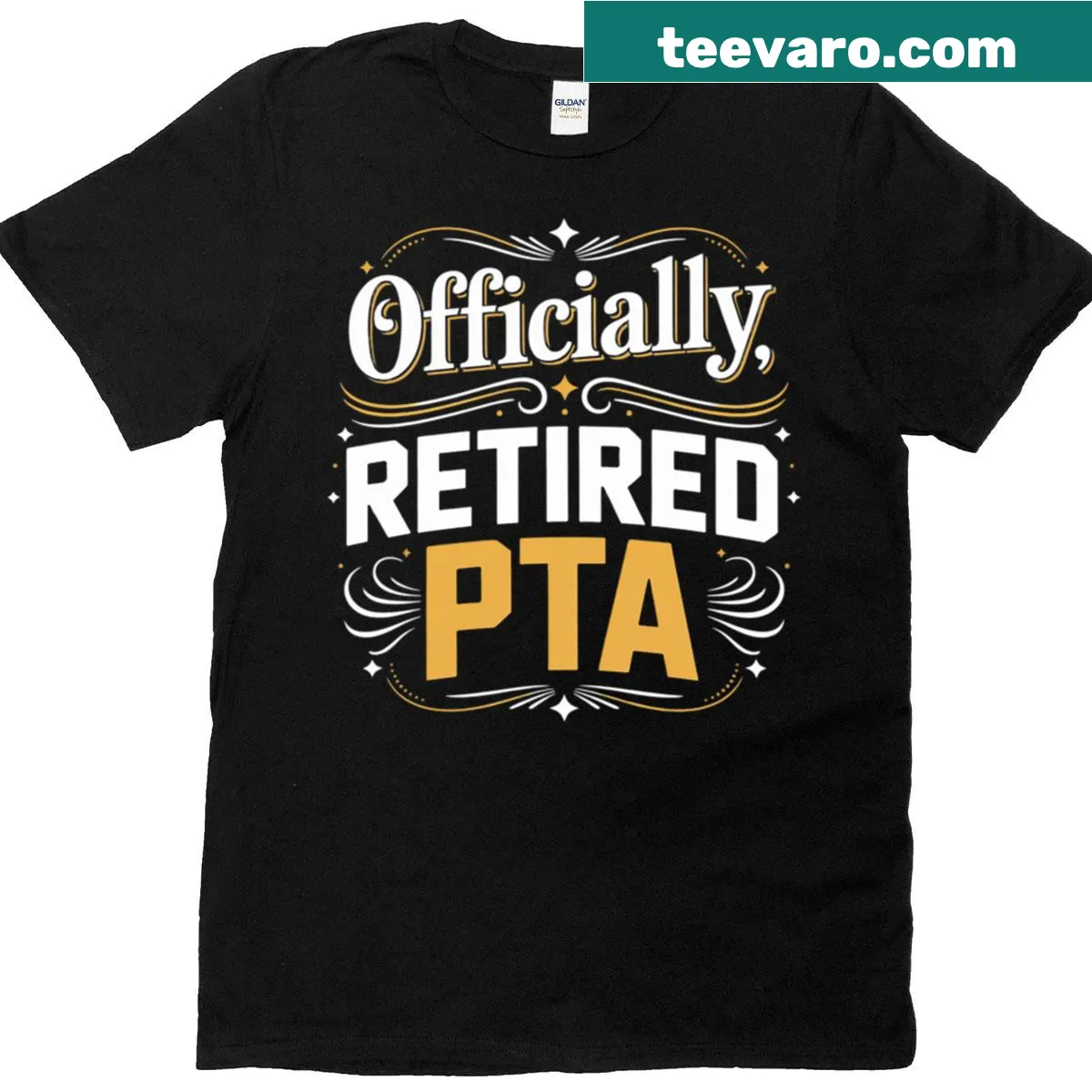 Retirement T-shirt for PTA members with meaningful message — on a men's t-shirt