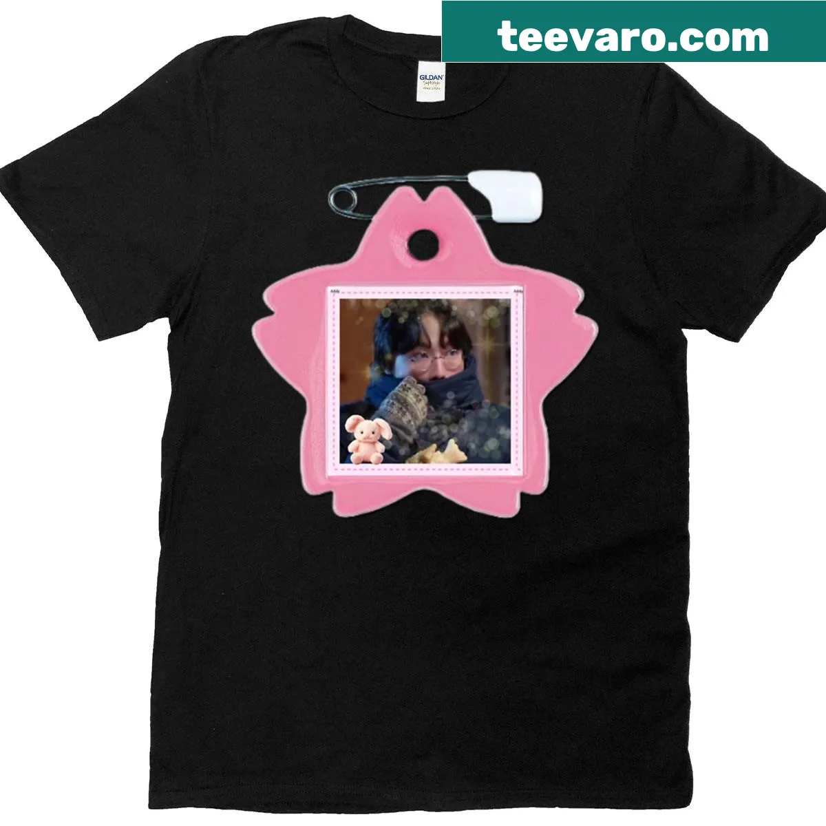 T-shirt featuring the name Roh Jaewon in a unique design — on a men's t-shirt