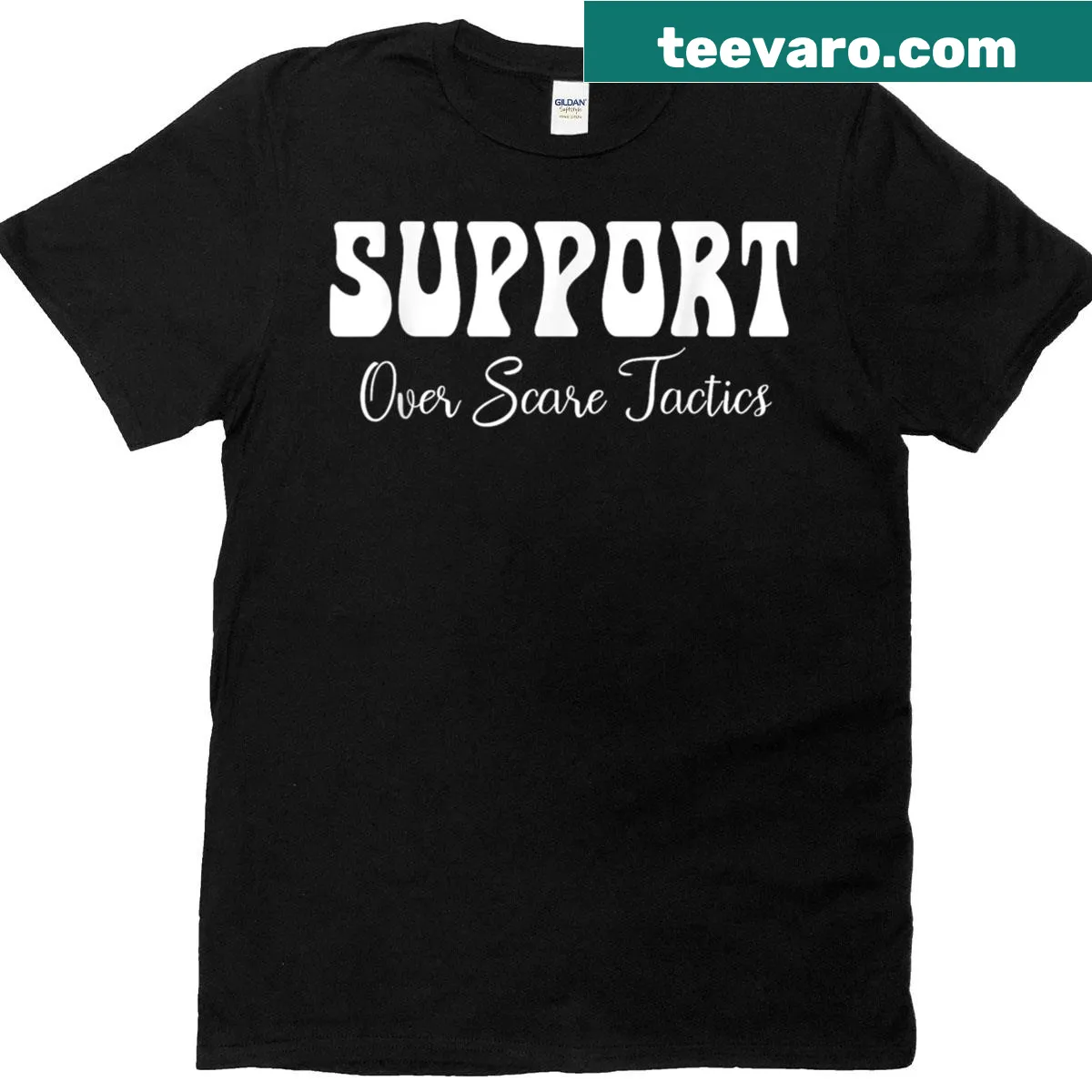 Inspirational doula advocacy graphic tee with clear message. — on a men's t-shirt