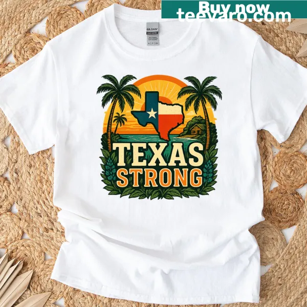Retro Texas design t-shirt celebrating Texas culture