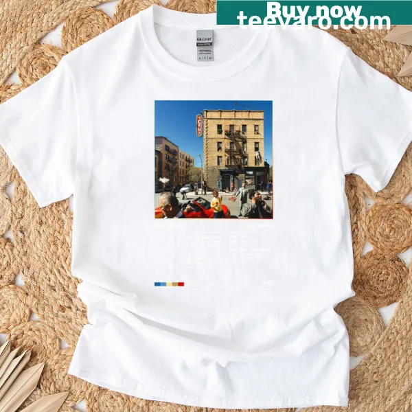 Bold Djo 2025 graphic T-shirt with striking typography