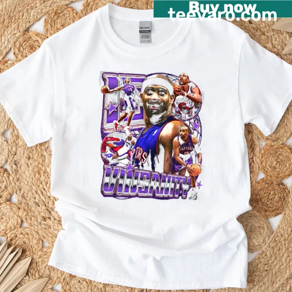 Tribute t-shirt featuring Vince Carter with Vinsanity theme