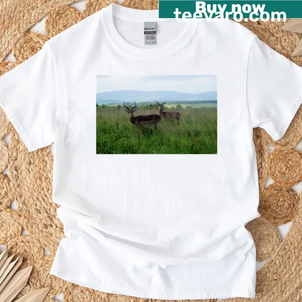 Nature-themed t-shirt inspired by wildlife at Tala Game Reserve